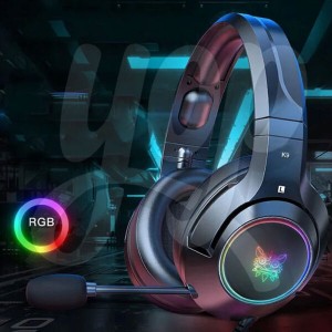 هدست گیمینگ اونیکوما مدل K9 | RGB و میکروفن قابل تنظیم