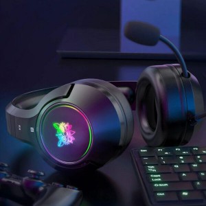 هدست گیمینگ اونیکوما مدل K9 | RGB و میکروفن قابل تنظیم