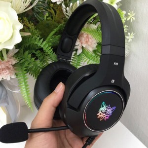 هدست گیمینگ اونیکوما مدل K9 | RGB و میکروفن قابل تنظیم