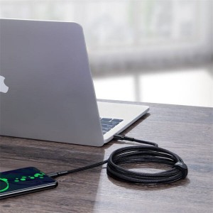 کابل شارژ دو سر Type-C باسئوس مدل CATKLF-GG1 طول 1 متر