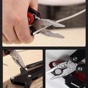 ابزار چند کاره چکشی Hammer | چاقو، چکش و ۱۲ ابزار مقاوم از فولاد ضد زنگ