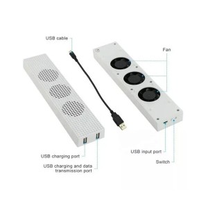 فن خنک کننده مدل TYX-619 مناسب Xbox One S | قابل تنظیم با درگاه USB