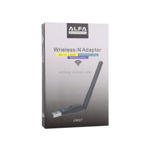 دانگل Wifi آلفا مدل UW07 | تک آنتن ۱۵۰Mbps با فرکانس ۲.۴GHz