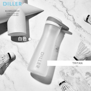 قمقمه Diller مدل D19 | ۵۰۰ میلی‌لیتر با دسته سیلیکونی و حفظ دما