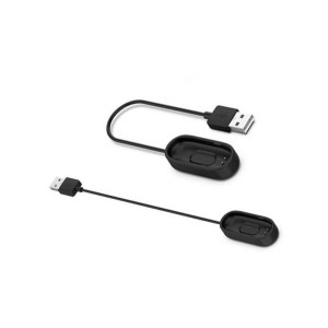 شارژر Mi Band 4 | کابل ۱۸ سانتی‌متری USB با پین فلزی