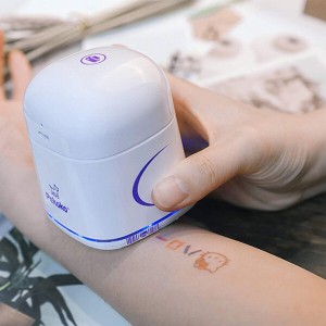 پرینتر رنگی موبایل Pekoko | بلوتوث و وای‌فای با چاپ ۱۲۰۰DPI روی سطوح مختلف