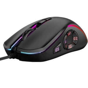 ماوس گیمینگ MKESPN X9 | دقت ۸۰۰-۷۲۰۰DPI با ماکرو و نورپردازی RGB