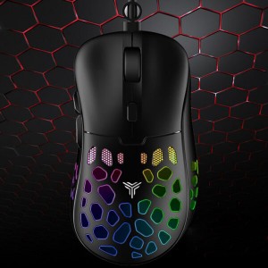 ماوس گیمینگ TEAMWOLF AT806 | دقت ۸۰۰-۲۴۰۰DPI با نورپردازی RGB