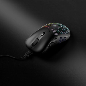 ماوس گیمینگ TEAMWOLF AT806 | دقت ۸۰۰-۲۴۰۰DPI با نورپردازی RGB