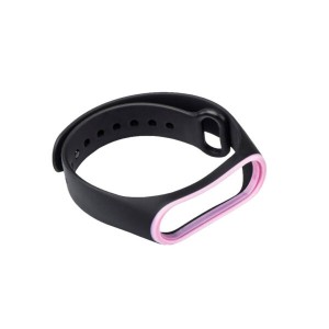 بند سیلیکونی یدک شیائومی Mi Band مدل Black | مناسب Mi Band 5 و 6