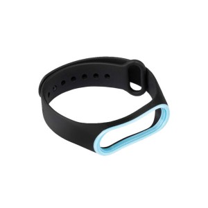 بند سیلیکونی یدک شیائومی Mi Band مدل Black | مناسب Mi Band 5 و 6