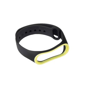 بند سیلیکونی یدک شیائومی Mi Band مدل Black | مناسب Mi Band 5 و 6