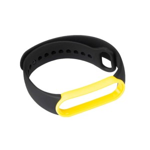 بند سیلیکونی یدک شیائومی Mi Band مدل Black | مناسب Mi Band 5 و 6