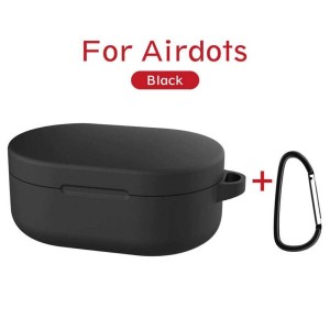 کاور کیس سیلیکونی شیائومی Airdots Earbuds Global | محافظ با گیره قفل‌شونده
