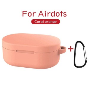 کاور کیس سیلیکونی شیائومی Airdots Earbuds Global | محافظ با گیره قفل‌شونده