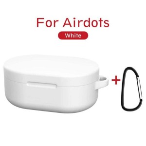 کاور کیس سیلیکونی شیائومی Airdots Earbuds Global | محافظ با گیره قفل‌شونده