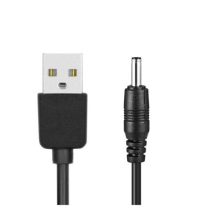 کابل تبدیل USB به DC ۳.۵ میلی‌متری | ۱۰۰ سانتی‌متر با روکش پلاستیکی