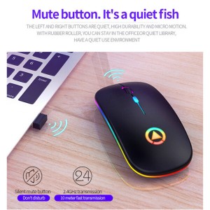 ماوس بی سیم شارژی مدل A2RGB