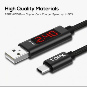 کابل تبدیل USB به MicroUSB تپک مدل AC32