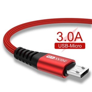 کابل تبدیل USB به MicroUSB تپک مدل M1 | طول 1 متر | مقاوم و سریع