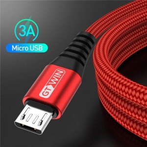 کابل تبدیل USB به MicroUSB تپک مدل M1 | طول 1 متر | مقاوم و سریع
