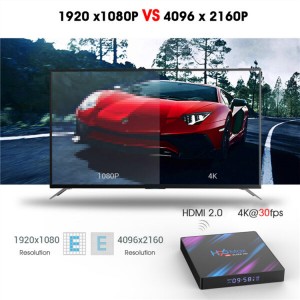 اندروید باکس H96 Max 4G/32G | اندروید ۹ با پردازنده Rockchip 3318