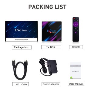 اندروید باکس H96 Max 4G/32G | اندروید ۹ با پردازنده Rockchip 3318