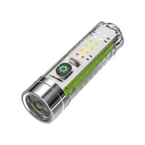 چراغ قوه پلیسی چندکاره مدل 520 | شارژی، ضد آب و دارای نور UV