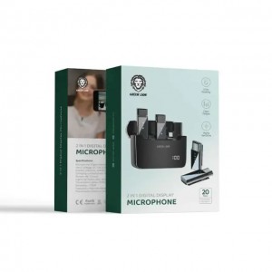 میکروفون یقه ای گرین لاین مدل 2in 1 Digital Display Microphone