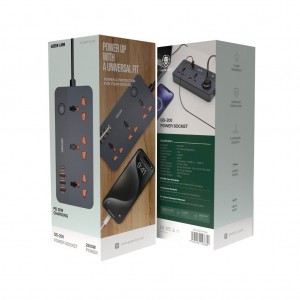 چندراهی سه درگاه گرین لاین GS-200 | شارژ سریع ۲۵۰۰ وات با USB-C