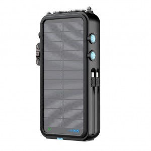 پاوربانک خورشیدی گرین لاین PD20W Solar 2 20000mAh با کابل داخلی