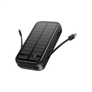 پاوربانک خورشیدی گرین لاین PD20W Solar 2 20000mAh با کابل داخلی
