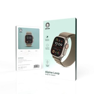 بند اپل واچ گرین لاین مدل Alpine Loop Strap For iWatch | نایلونی مقاوم و شیک