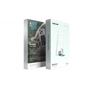 جا کارتی و استند شفاف مگنتی گرین لاین | Green Lion MagCard Wallet Holder