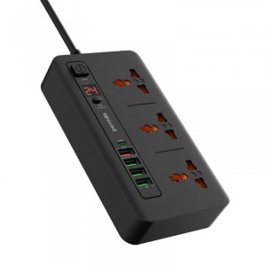 چندراهی برق تایمردار پرودو مدل Porodo Multi-Port Power HUB | شارژ سریع USB-C