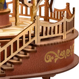 پازل چوبی سه بعدی چرخ فلک کلاسیک Rolife AMC01 | موزیکال و خلاقانه