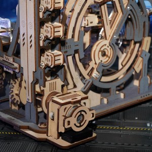 پازل سه بعدی ماربل ران ROKR Marble Spaceport LGC01 | فضایی و پویا