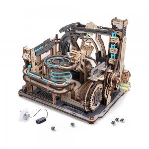 پازل سه بعدی ماربل ران ROKR Marble Spaceport LGC01 | فضایی و پویا