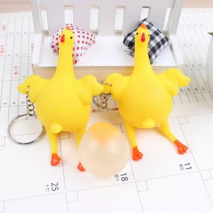 فیجت ضد استرس مرغ تخم‌گذار | سیلیکونی و سرگرم‌کننده