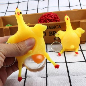 فیجت ضد استرس مرغ تخم‌گذار | سیلیکونی و سرگرم‌کننده