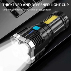 چراغ قوه دستی L-S03 | LED قدرتمند برای کوهنوردی و کمپینگ