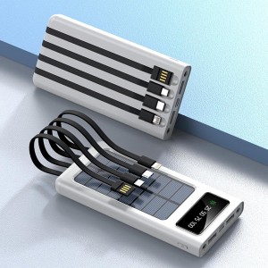 پاوربانک خورشیدی 60000 میلی آمپر -انرژی پاک