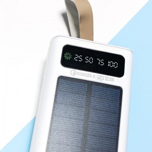 پاوربانک خورشیدی 60000 میلی آمپر -انرژی پاک