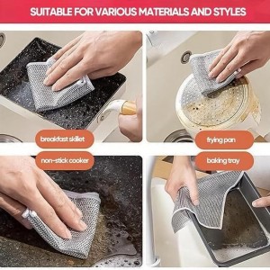 دستمال اسکاچی ضدخش 20 عددی -تمیزکاری قوی
