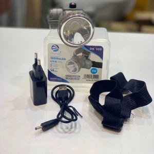چراغ پیشانی دیپ کینگ مدل DK-320U -روشنایی 300 لومن