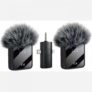 میکروفون یقه ای بی سیم مدل F11-2 -صدا واضح