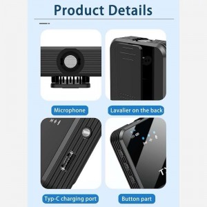 میکروفون یقه ای بی سیم مدل F11-2 -صدا واضح