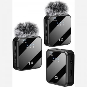 میکروفون یقه ای بی سیم مدل F11-2 -صدا واضح