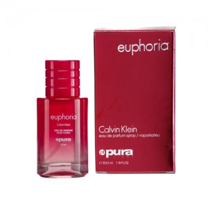 ادوپرفیوم مینیاتوری زنانه پورا مدل Euphoria Calvin Klein 35میل