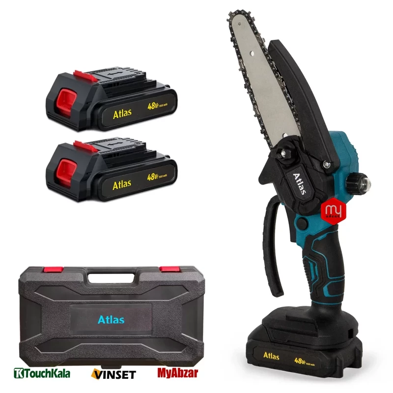 اره شارژی اطلس 20 سانت مدل 48v